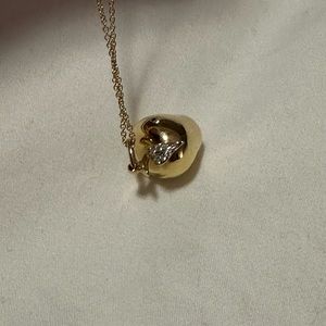COPY - Tiffany & Co. gold apple pendant necklace